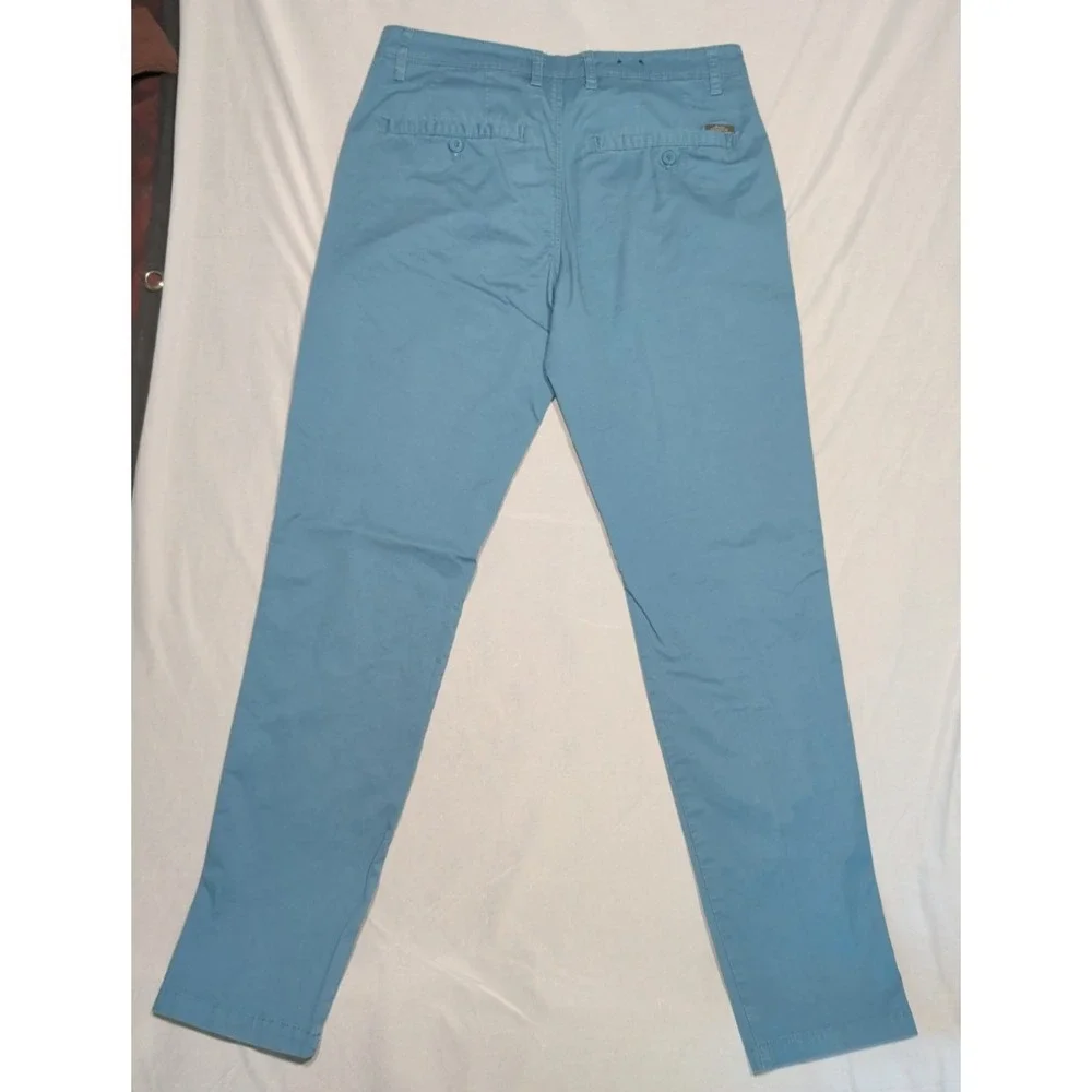 Armani Exchange A|X Men's Slim Fit Chino Pants - Slate Blue - Size 31